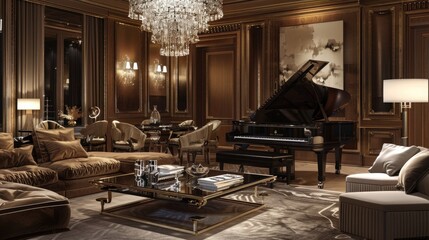 Living room interior 