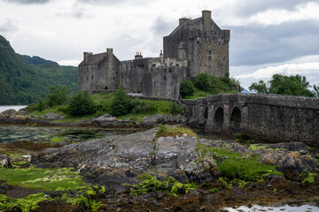 Fototapeta premium Eilean Donan Castle - Dornie, UK