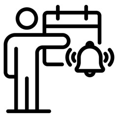 Obraz premium deadline icon