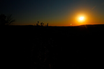 Sunset at Point Lookout, Missouri