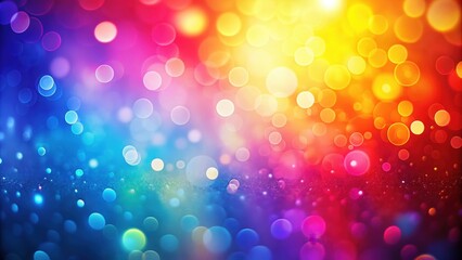 Colorful abstract defocused background with red, blue, yellow, pink, and violet gradient pattern, multicolor, amazing, defocus