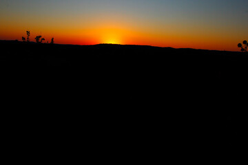 Sunset at Point Lookout, Missouri