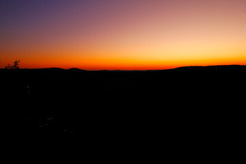 Sunset at Point Lookout, Missouri