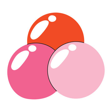 gum candy balls