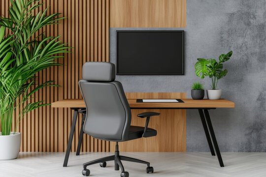 A certificate displayed in a sleek black frame, mounted on a modern minimalist wall