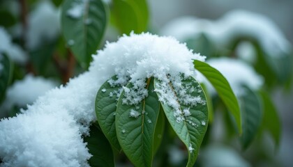  Winters touch on natures canvas