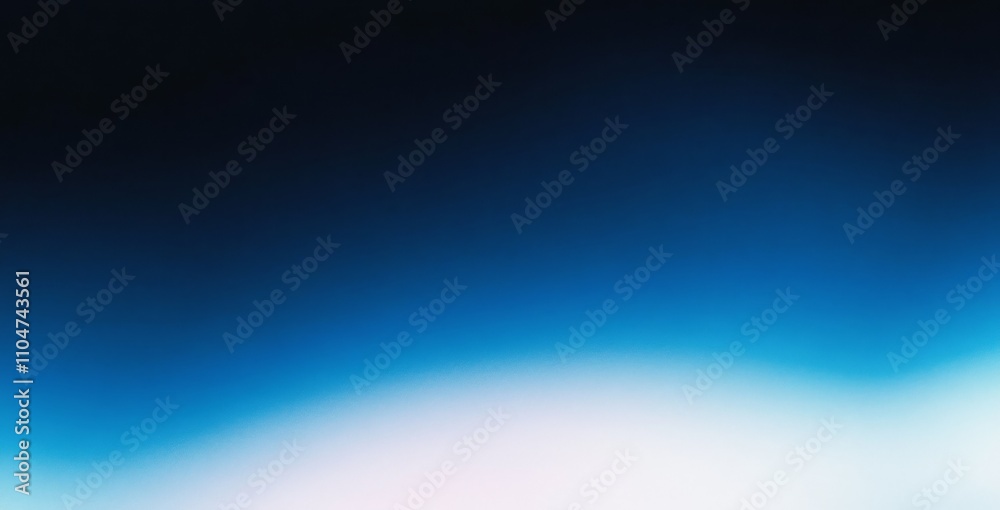 Poster Blue Gradient Background Soft Smooth Texture Modern Minimalist Digital Design Abstract Banner