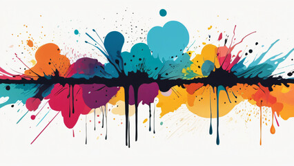 Fototapeta premium abstract watercolor background