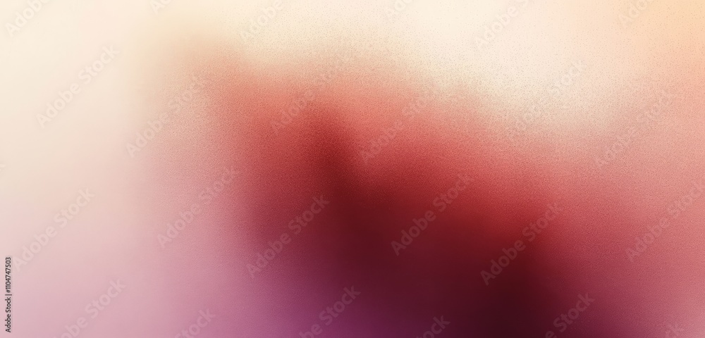 Poster gradient background smooth grainy texture beige pink brown white abstract pastel design calming sere