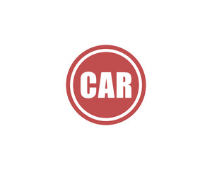 CAR logo design vector template. CAR