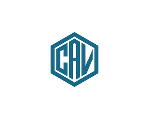 CAV logo design vector template. CAV