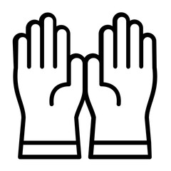 Medical Glove Icon