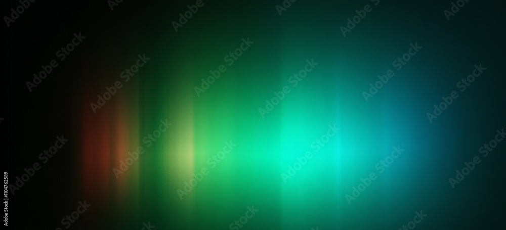 Poster Green Gradient Abstract Digital Art Smooth Texture Minimalistic Background Design