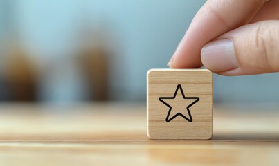 Premium Personalized Wooden Puzzle Piece with Star Design for Exclusive Clients and Limited Editions