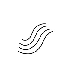 abstract curved lines