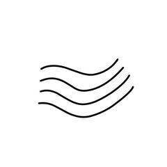 abstract curved lines