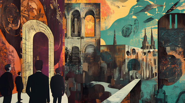 Secularization. Temporal. Illustration