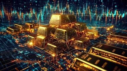 Modern Representation of Gold Bullion Investment
