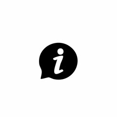 Information Icon Info, Help, and Support Symbol in Line Art