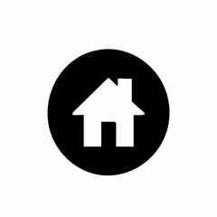 Home Icon House, Home Page, and Main Page Symbol in Line Art