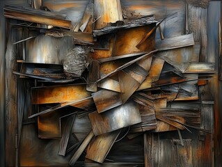 Abstract Art Bitterness