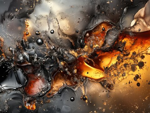 Abstract Art Chaos and Turmoil