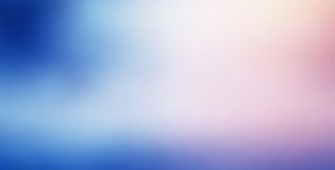Fototapeta premium Blue Pink Soft Focus Gradient Background Ethereal Vintage Texture Minimalist Design