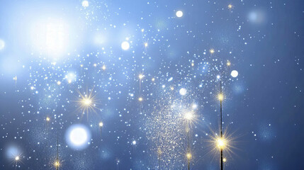 Festive Christmas and New Year scene filled with joy and hope, symbolizing the arrival of a prosperous new year.