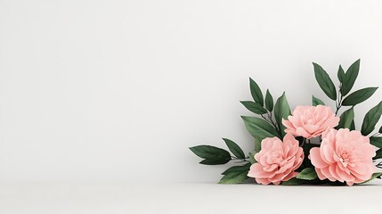 Nature-inspired floral arrangement cozy indoor decor for an artistic home environment