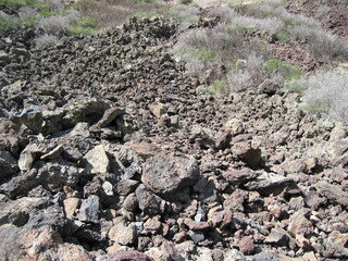 Boca in extinct cinder cone volcano, Capulin volcano, Colorado