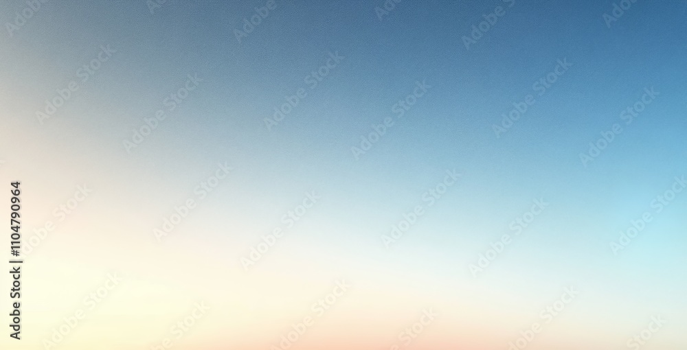 Poster gradient background abstract soft blurred sky beige blue pastel smooth texture minimalist design
