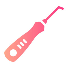 dental irrigator Gradient icon