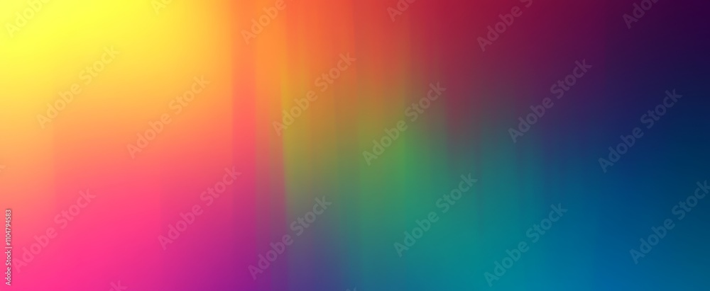 Aufkleber vibrant gradient background abstract spectrum colorful smooth design for banner and wallpaper