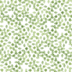 seamless pattern with green leaves texture background pattern used for textiles, tiles, wallpapers, background.