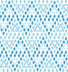 seamless pattern with summer indigo blue wave texture pattern background on used for textiles, tiles, wallpapers, background