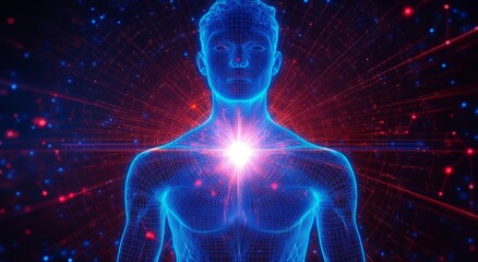 Energy Balance and Metabolic Flux in Bioenergetics Illustration