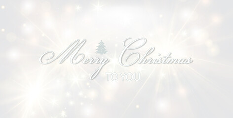 Soft Christmas Snow and Starry Holiday Glow