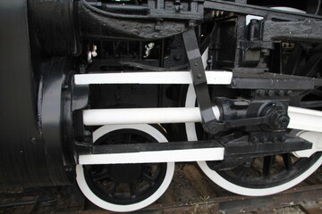 steam locomotive wheels
