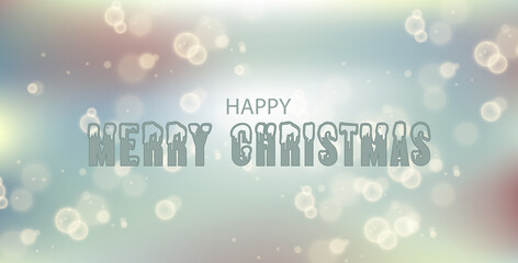 Dreamy Christmas Glow with Festive Light Effects with snow