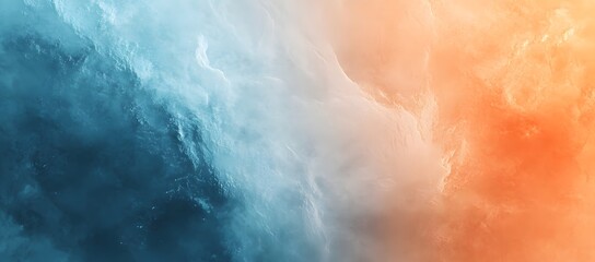 Blue and orange abstract background

