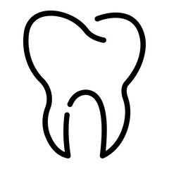 teeth Line Icon