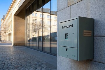 Mailbox at Financial Authority Building