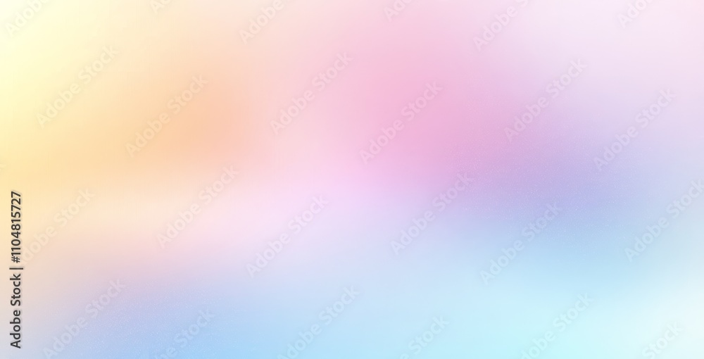 Poster pastel gradient background dreamy soft colors calm abstract digital watercolor