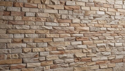 Natural stone-inspired ceramic brick tile wall, tone, country