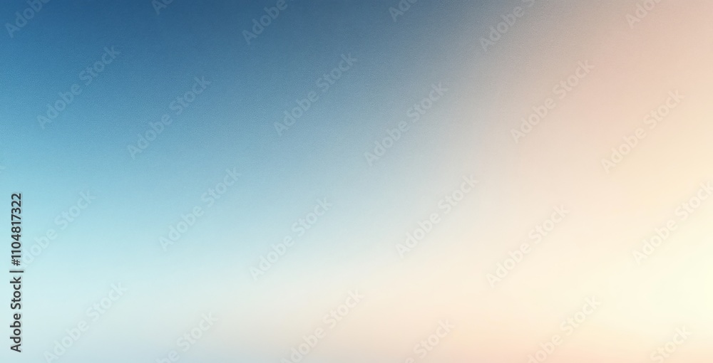 Aufkleber soft blur light blue beige gradient background abstract texture minimalist design