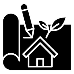 Green Architecture Icon