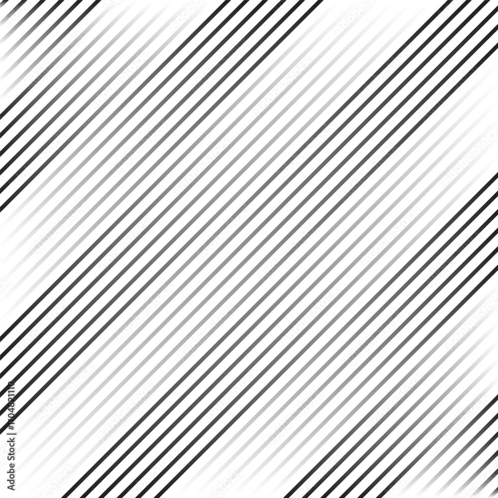 Poster abstract monochrome geometric diagonal gradient irregular line pattern can be used background.