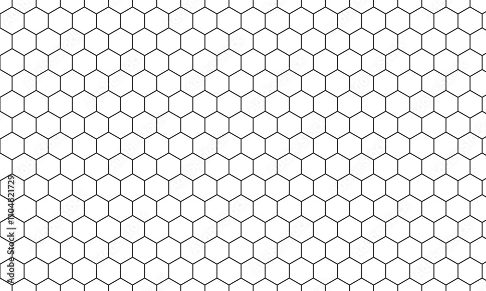 Poster abstract monochrome geometric outline polygon pattern can be used background.