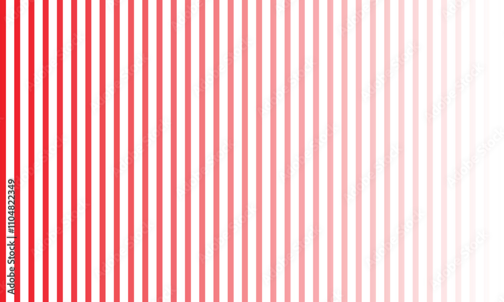 Aufkleber abstract monochrome geometric red white gradient vertical line pattern can be used background.