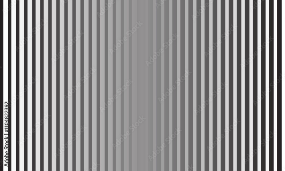Poster abstract monochrome geometric black white gradient irregular line pattern can be used background.